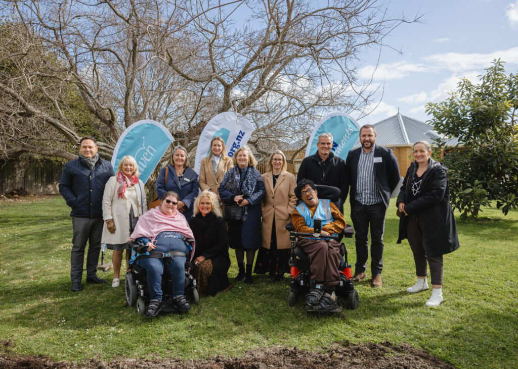 Pictured above: Royston Health Trustees Denise Primrose, Rochelle Robertson, and Murray Cowan join flatters and PSEC Board and staff at the Rowan Apartments Groundbreaking Event. The Trust’s Board also includes Chair Jacqui Gray and Trustees Rhod Murray, Jessica O’Sullivan, Stuart Signal, and John Lockie.
